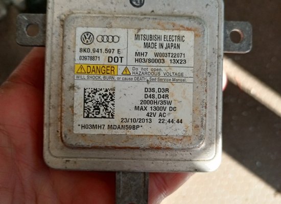 A3 S3 8p 2008-2013 Xenon Far Beyni