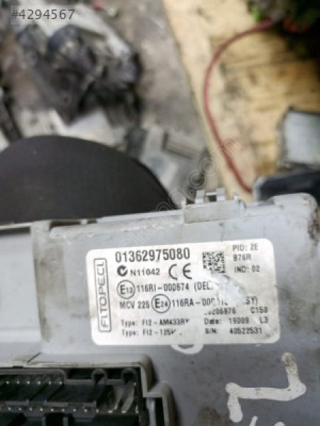 Fiat Fiorino Citroen Nemo İç Beyin 01362975080