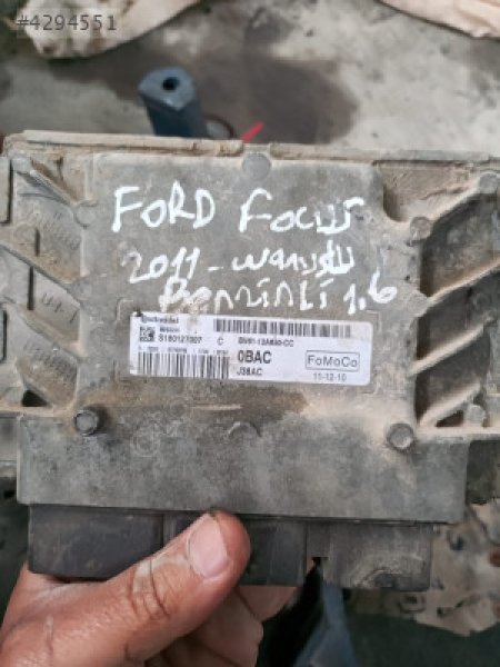ford focus 2011 model vanuslu benzinli 1.6 motor beyni (OBAC)