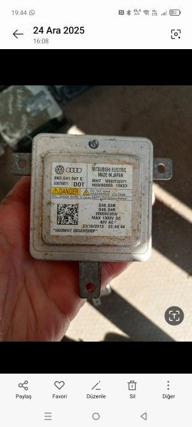 A3 S3 8p 2008-2013 Xenon Far Beyni