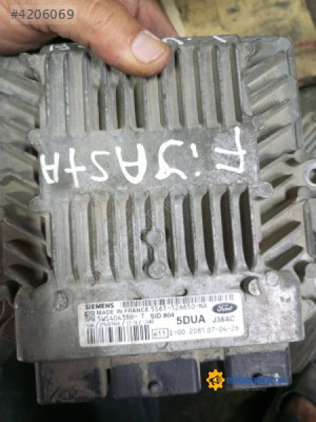 Ford fiesta 1.4 tdci motor beyni 5ws40438B-T 5s61-12a650 5dua