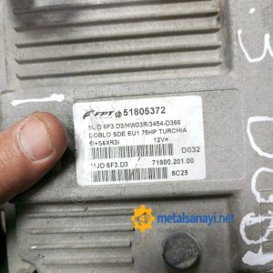 FİAT DOBLO 1.3 MULTİJET MOTOR BEYNİ 51805372