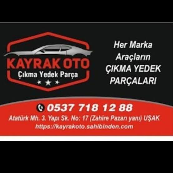 KAYRAK OTO ÇIKMA