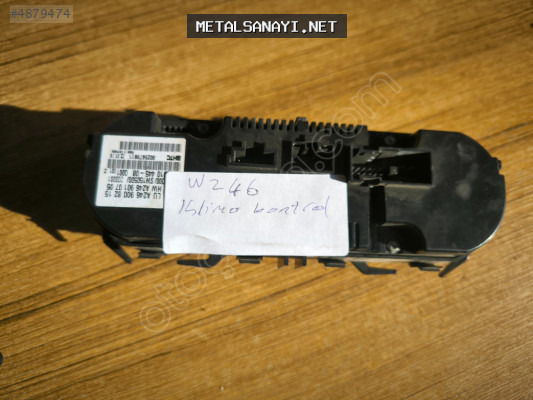 Mercedes Benz W246 klima kontrol paneli