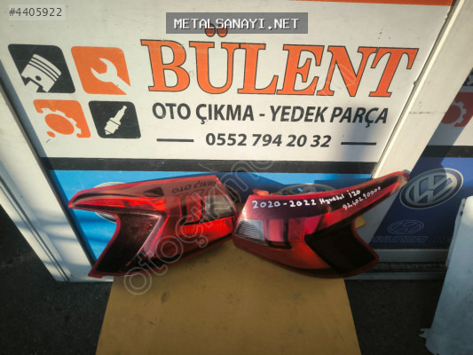Hyundai i20 sağ ve sol stop lambası orijinal çıkma