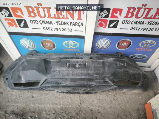 Peugeot 3008 arka tampon alt eki