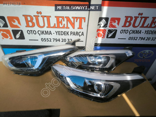 Hyundai İ20 sol far LED'li