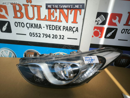 Hyundai İ30 sol ön far orijinal çıkma