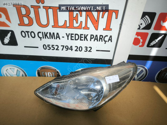 Hyundai İ10 sol ön far orijinal çıkma