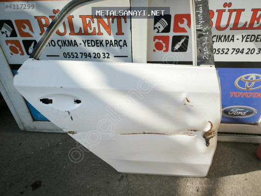 Hyundai İ20 sağ arka kapı