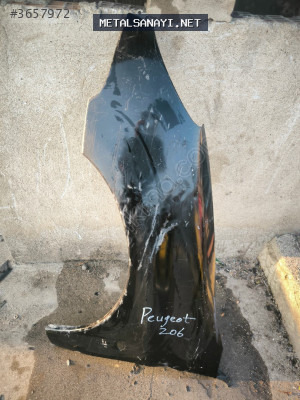 Peugeot 206 sol ön çamurluk orijinal çıkma