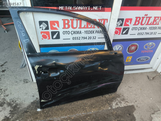 Opel Corsa D sağ ön kapı orijinal çıkma