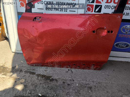 Renault Clio 4 sol ön kapı orijinal çıkma