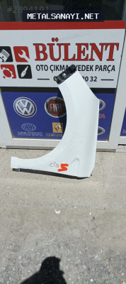 Renault Clio 5 sol ön çamurluk orijinal çıkma