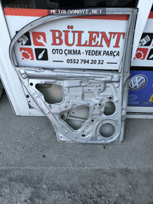 Kia Rio sol arka kapı orijinal çıkma