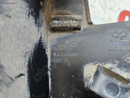 RENAULT CLİO 5.5 ÖN TAMPON BRAKETİ ORJİNAL ÇIKMA PARÇA 620438359R