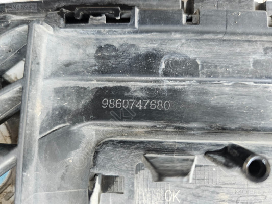 CİTROEN C4X ÖN TAMPON ALT ORTA IZGARA ORJİNAL ÇIKMA 9860747680