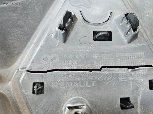 RENAULT CLİO 5.5 ÖN PANJUR ORJİNAL ÇIKMA PARÇA 623841043R