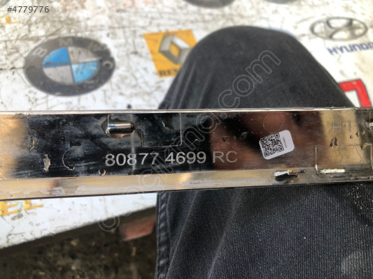 RENAULT CLİO 5 SOL ÖN KAPI BANDI NİKRLAJ ORJİNAL 808774699R