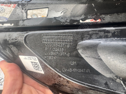 FORD KUGA SOL SİS ÇERÇEVESİ ÇIKMA ORJİNAL LV4B17K947S 2020-2024