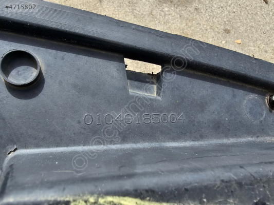RENAULT CLİO 3 ÖN TAMPON ALT MUHAFAZA ORJİNAL ÇIKMA 01040185004