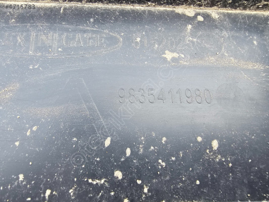 PEUGEOT 308 2021 ÖN TAMPON ALT MUHAFAZA ORJİNAL ÇIKMA 9835411980