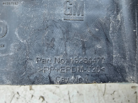 OPEL ASTRA J ÖN PANEL BRAKETİ ORJİNAL ÇIKMA PARÇA 13264477
