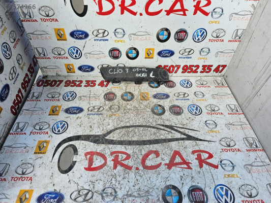 RENAULT CLİO 3 ARKA TAMPON KAŞI SOL ORJİNAL ÇIKMA 01040185025 4.