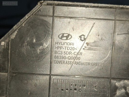 HYUNDAİ İ20 2021-2023 ÖN PANEL ÜST BAKALİT ORJİNAL 86390Q0000