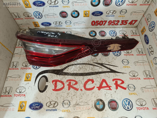 RENAULT MEGANE 4 SOL İÇ STOP ORJİNAL ÇIKMA [KIRIK] 265555594R