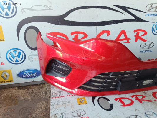 RENAULT CLİO 5 ÖN TAMPON KIRMIZI ORJİNAL ÇIKMA PARÇA