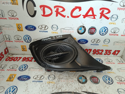 Renault Megane 3 Sağ Ön Sis Farı Çerçevesi 623832687R