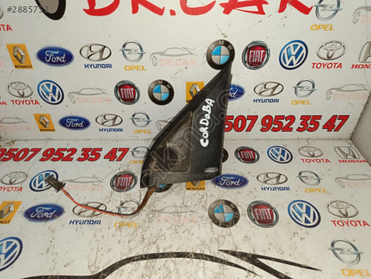 SEAT İBİZA TWEETER HOPARLÖR ORİJİNAL ÇIKMA PARÇA 6K0837974