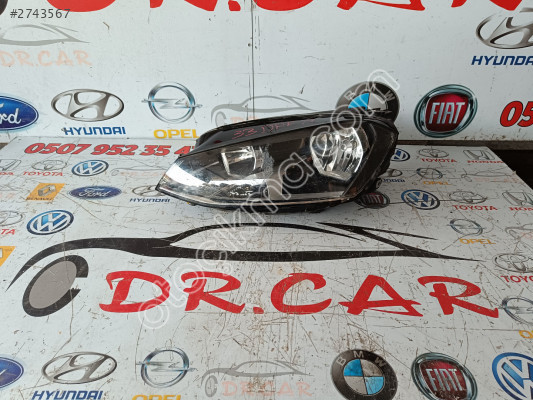 VOLKSWAGEN GOLF 7 SOL ÖN FAR ORİJİNAL ÇIKMA PARÇA 5G1 941 005