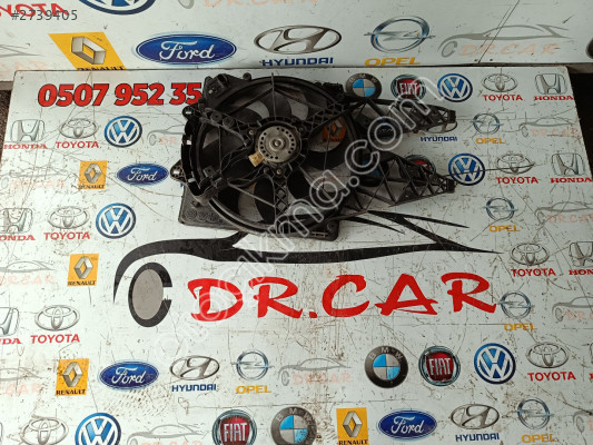 FİAT DOBLO 3 GENİŞ AİLE 1.3 FAN MOTORU ORİJİNAL ÇIKMA 519673510