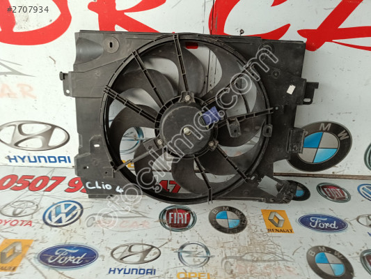 Renault Clio 4 Fan ve davlunbaz orjinal çıkma parça