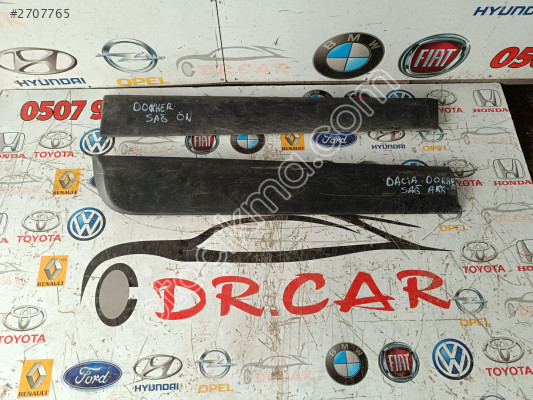Dacia Dokker sağ ön sağ arka Kapı Bandı orjinal çıkma parça