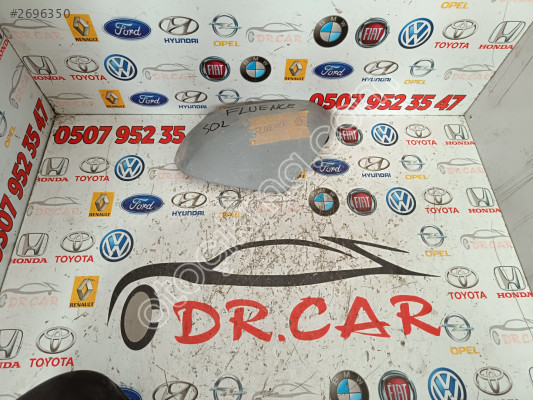 RENAULT FLUENCE SOL AYNA KAPAĞI SIFIR PARÇA 963736747R