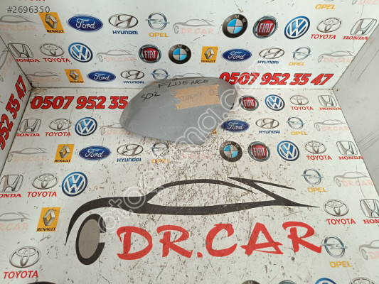 RENAULT FLUENCE SOL AYNA KAPAĞI SIFIR PARÇA 963736747R