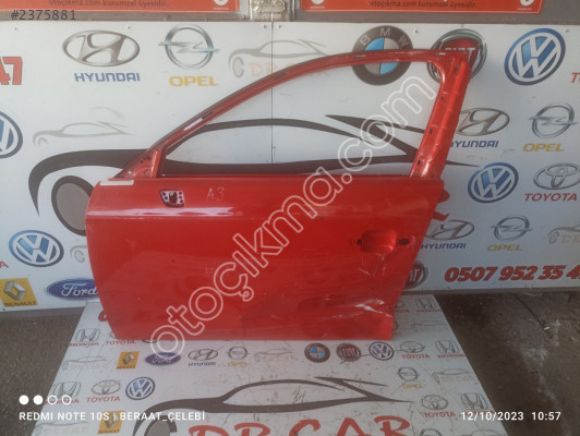 AUDİ A3 SOL ÖN KAPI ÇIKMA PARÇA
