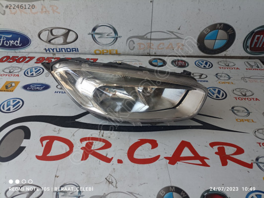 FORD COURİER SAĞ FAR ÇIKMA PARÇA