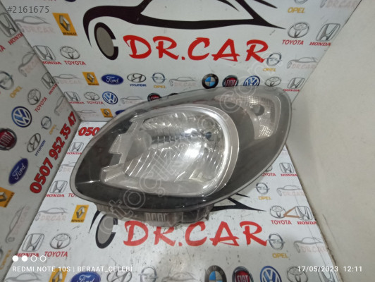 RENAULT KANGOO 3 İÇİ SİYAH SOL ÖN FAR ÇIKMA PARÇA