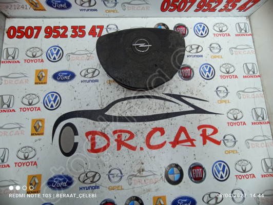 OPEL CORSA C MERİVA A DİREKSİYON AİRBAGİ ÇIKMA PARÇA