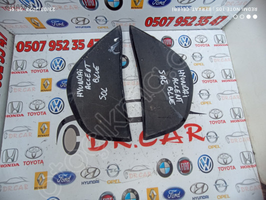 HYUNDAİ ACCENT BLUE YAN AİRBAG KAPAKLARI ÇIKMA PARÇA