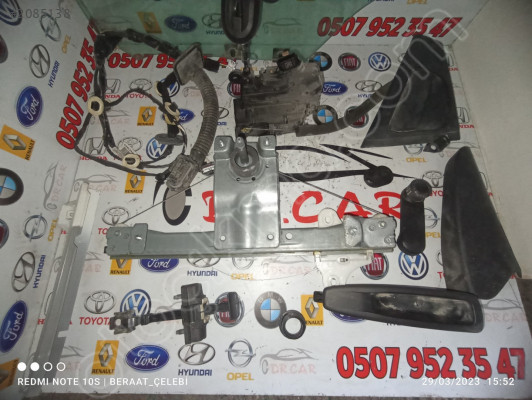 RENAULT CLİO 4 HB SOL ARKA KAPI İÇ-DIŞ MALZEMELERİ ÇIKMA PAR