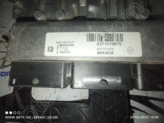 RENAULT MEGANE 4 MOTOR BEYNİ ÇIKMA PARÇA