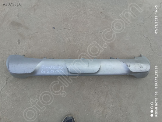 RENAULT CAPTUR 2017-20 ÖN TAMPON DİFÜZÖRÜ ÇIKMA PARÇA