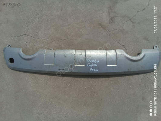 CHEVROLET CAPTİVA ARKA TAMPON SPOLİERİ ÇIKMA PARÇA