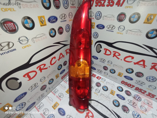 RENAULT KANGOO 2003-07 SOL ARKA STOP ÇİFT BAGAJLI SIFIR