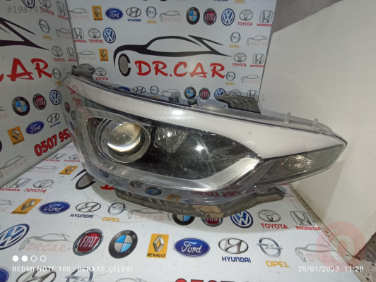 HYUNDAİ İ20 2014-19 SAĞ FAR LED'Lİ ÇIKMA PARÇA